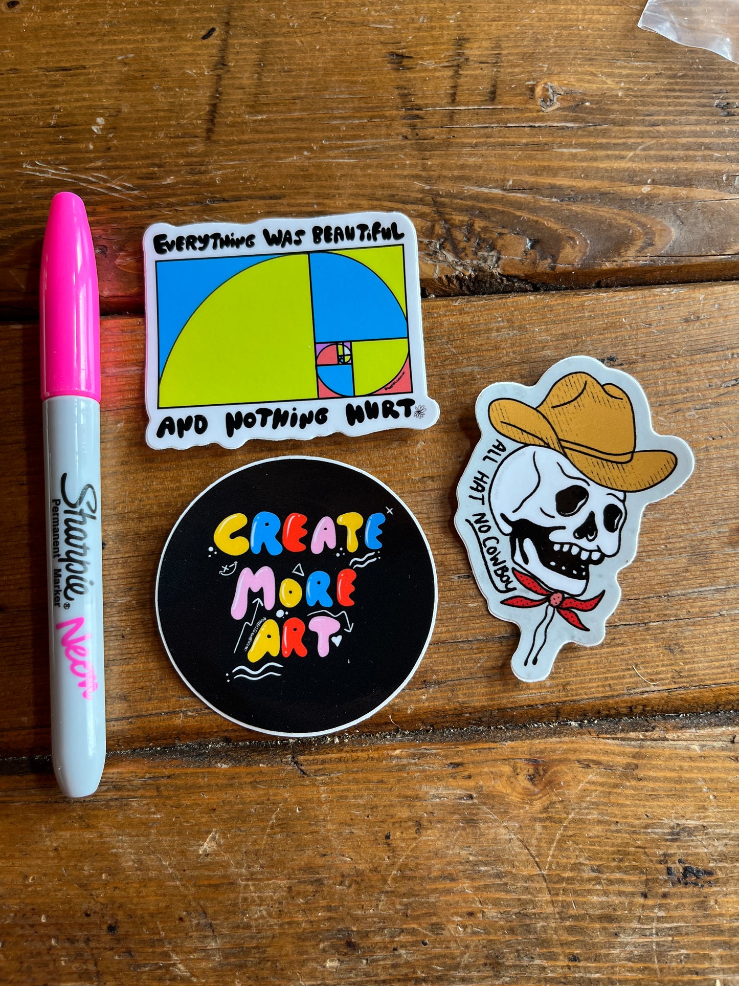 Create More Art Sticker